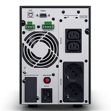 CyberPower OLS1500EA - SAI Online, Doble Conversión, 1500VA/1350W, 4 Salidas (Schuko+IEC), Formato Torre, LCD Color CyberPower OLS1500EA - SAI Online, Doble Conversión, 1500VA/1350W, 4 Salidas (Schuko+IEC), Formato Torre, LCD Color